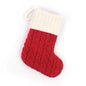 Navidad Christmas Boots Letters Christmas Stocking New Knitting Christmas Tree Pendant Decorations Snowflakechristmas Socks