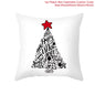 Christmas Cushion Cover Christmas Ornaments Merry Christmas Decorations for Home 2023 XMAS Navidad Noel Gifts New Year 2024