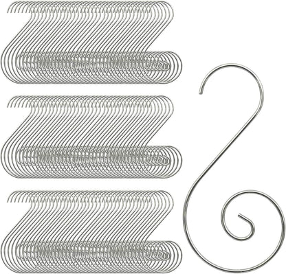 Christmas Ornaments Hooks Christmas Tree Hanger Great for Christmastree Decoration - 120 / Silver