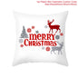 Christmas Cushion Cover Christmas Ornaments Merry Christmas Decorations for Home 2023 XMAS Navidad Noel Gifts New Year 2024