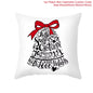 Christmas Cushion Cover Christmas Ornaments Merry Christmas Decorations for Home 2023 XMAS Navidad Noel Gifts New Year 2024