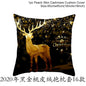 Christmas Cushion Cover Christmas Ornaments Merry Christmas Decorations for Home 2023 XMAS Navidad Noel Gifts New Year 2024