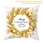 Christmas Cushion Cover Christmas Ornaments Merry Christmas Decorations for Home 2023 XMAS Navidad Noel Gifts New Year 2024