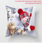 Merry Christmas Cushion Cover Christmas Decorations for Home 2023 Christmas Ornaments Xmas Navidad Gifts Happy New Year 2024