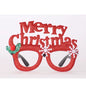 2025 New Year Christmas Decoration Glasses Deer Ear Christmas Hat Children'S Party Decoration Photos Props Christmas Supplies