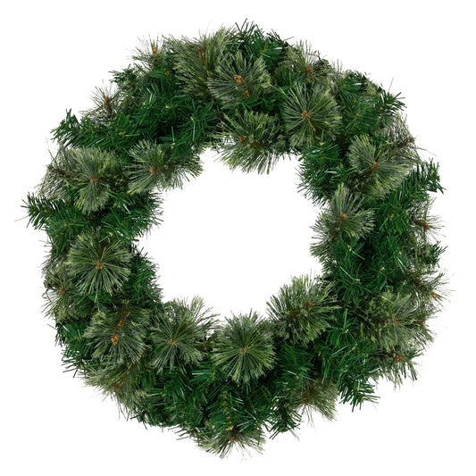 Oregon Cashmere Pine Artificial Christmas Wreath - 24" - Unlit