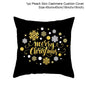 Christmas Cushion Cover Christmas Ornaments Merry Christmas Decorations for Home 2023 XMAS Navidad Noel Gifts New Year 2024