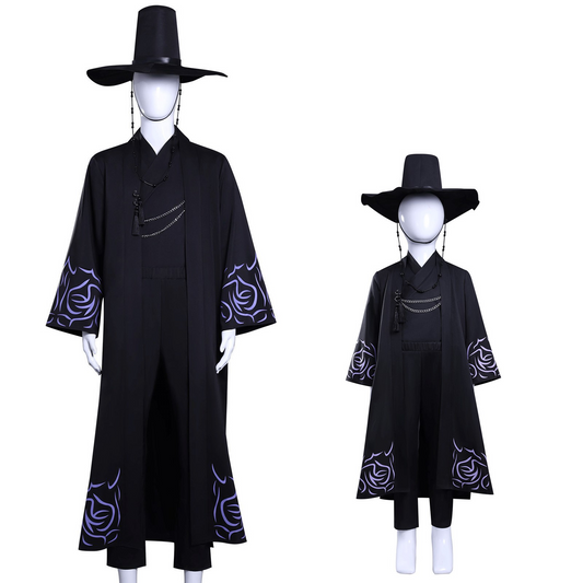 Halloween K-Pop Demon Hunter Saja Boy Costume for Kids
