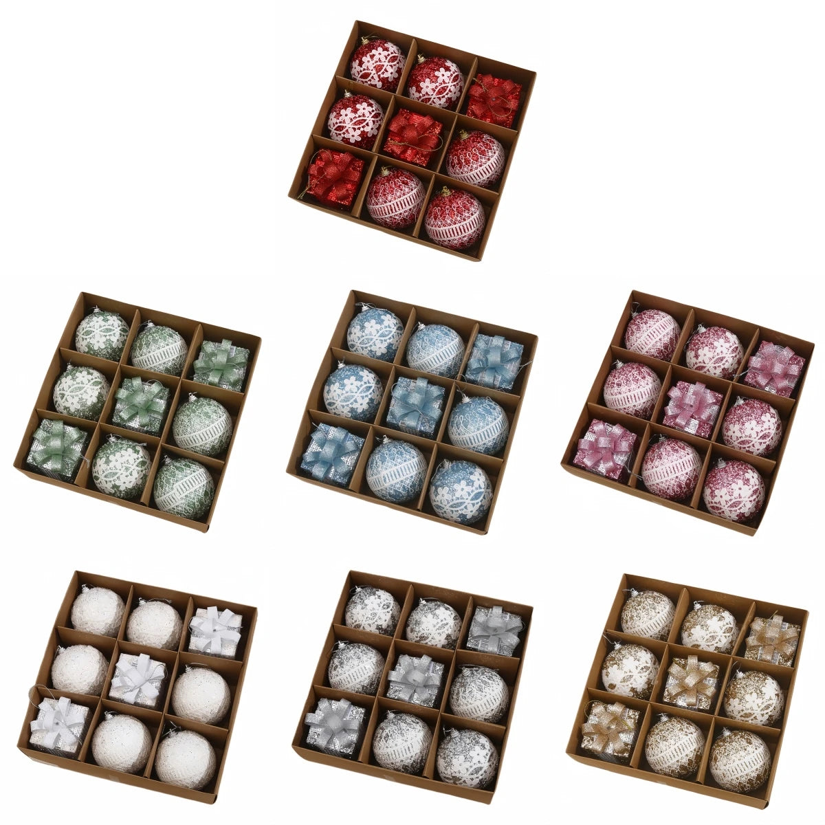 Christmas Party Christmas Ornament Holiday Decoration Exquisite Decorations Harmonious Touch Shimmering Designs