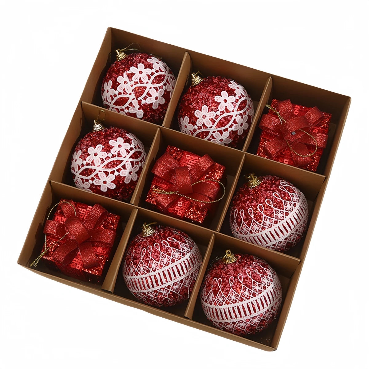 Christmas Party Christmas Ornament Holiday Decoration Exquisite Decorations Harmonious Touch Shimmering Designs