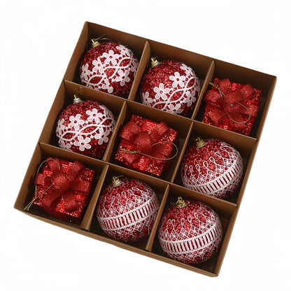 Christmas Party Christmas Ornament Holiday Decoration Exquisite Decorations Harmonious Touch Shimmering Designs