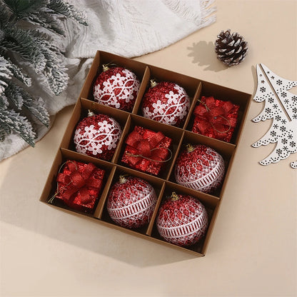 Christmas Party Christmas Ornament Holiday Decoration Exquisite Decorations Harmonious Touch Shimmering Designs