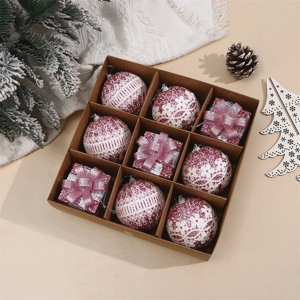 Christmas Party Christmas Ornament Holiday Decoration Exquisite Decorations Harmonious Touch Shimmering Designs