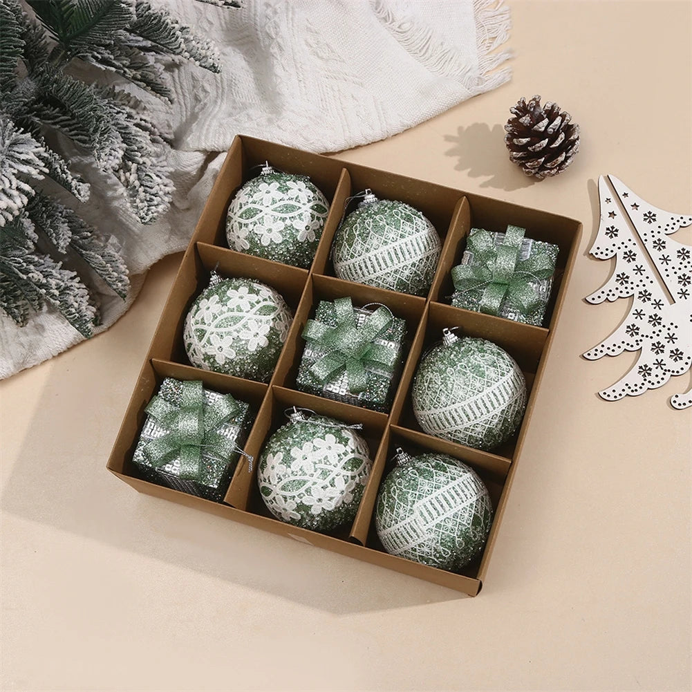 Christmas Party Christmas Ornament Holiday Decoration Exquisite Decorations Harmonious Touch Shimmering Designs