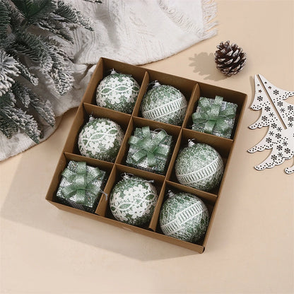 Christmas Party Christmas Ornament Holiday Decoration Exquisite Decorations Harmonious Touch Shimmering Designs