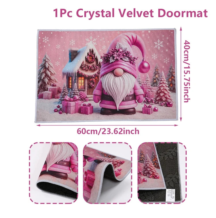 Christmas Snowman Welcome Doormat Outdoor Carpet Merry Christmas Decorations For Home 2025 Navidad Xmas Ornament Gifts New Year