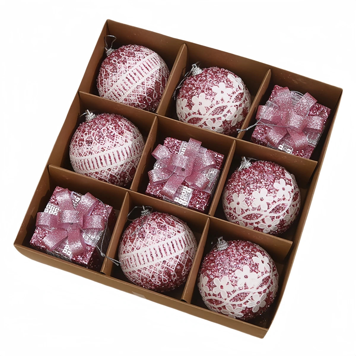 Christmas Party Christmas Ornament Holiday Decoration Exquisite Decorations Harmonious Touch Shimmering Designs