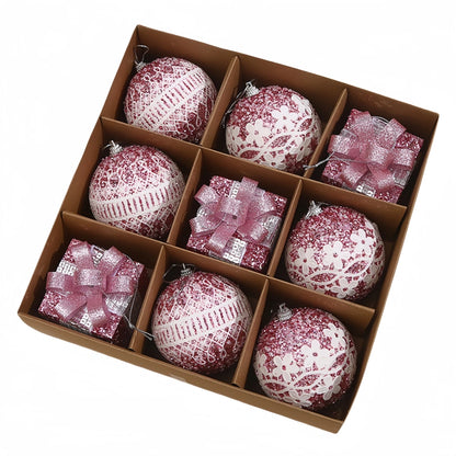 Christmas Party Christmas Ornament Holiday Decoration Exquisite Decorations Harmonious Touch Shimmering Designs