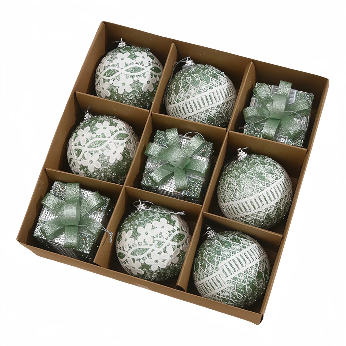 Christmas Party Christmas Ornament Holiday Decoration Exquisite Decorations Harmonious Touch Shimmering Designs