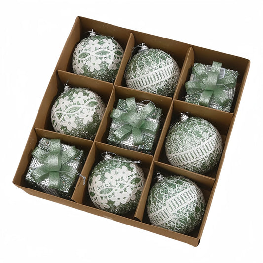 Christmas Party Christmas Ornament Holiday Decoration Exquisite Decorations Harmonious Touch Shimmering Designs