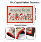 Christmas Snowman Welcome Doormat Outdoor Carpet Merry Christmas Decorations For Home 2025 Navidad Xmas Ornament Gifts New Year