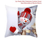 Merry Christmas Cushion Cover Christmas Decorations for Home 2023 Christmas Ornaments Xmas Navidad Gifts Happy New Year 2024