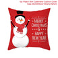 Christmas Cushion Cover Christmas Ornaments Merry Christmas Decorations for Home 2023 XMAS Navidad Noel Gifts New Year 2024