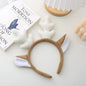 Merry Christmas Reindeer Antler Hair Hoop Xmas Kids Headband Headwear Christmas Home Decorations New Year Christmas Decor